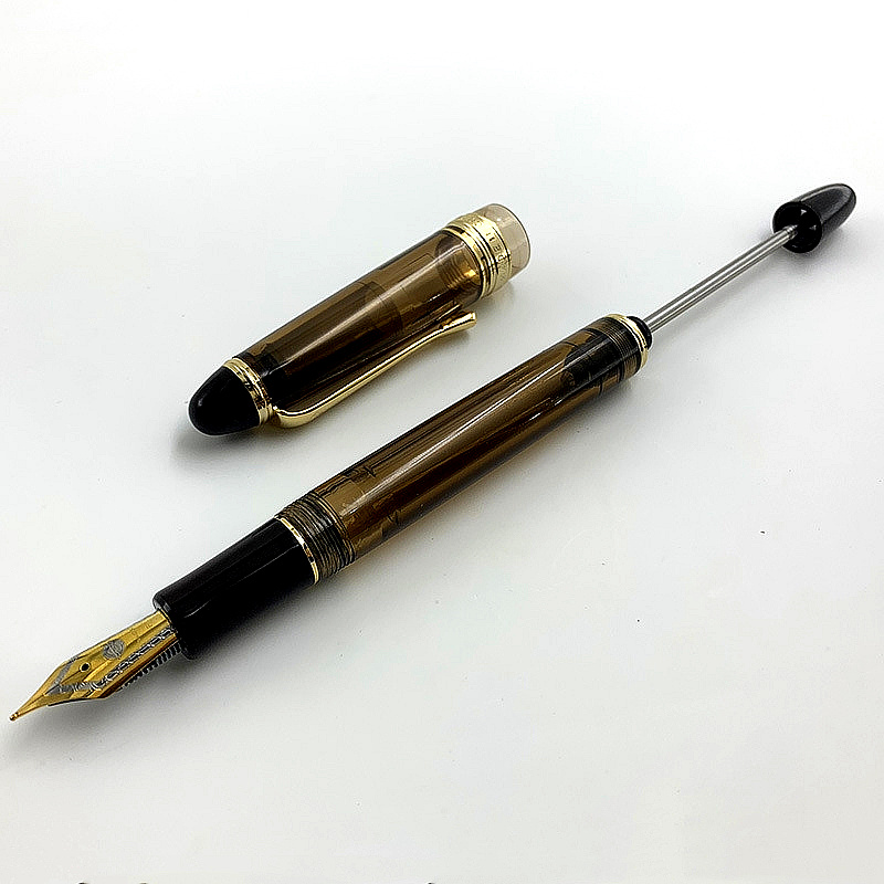 高級 Wingsung 699 真空充填万年筆アクリル透明バ - Fountain Pen Bottled Ink のレビューと価格