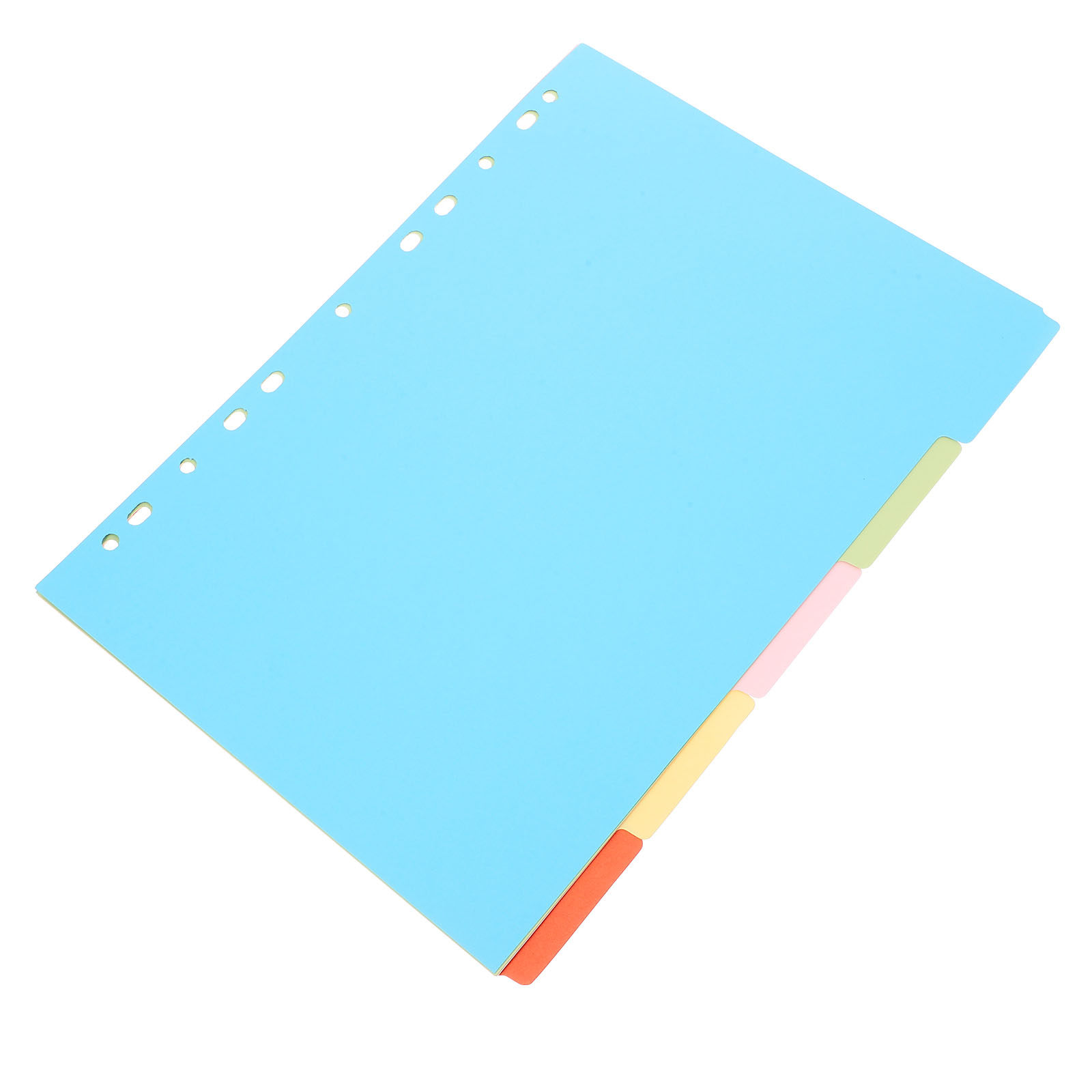 A4サイズのノート用仕切り紙5枚セット。バインダー用、プラン - Tab Divider A4 のレビューと価格
