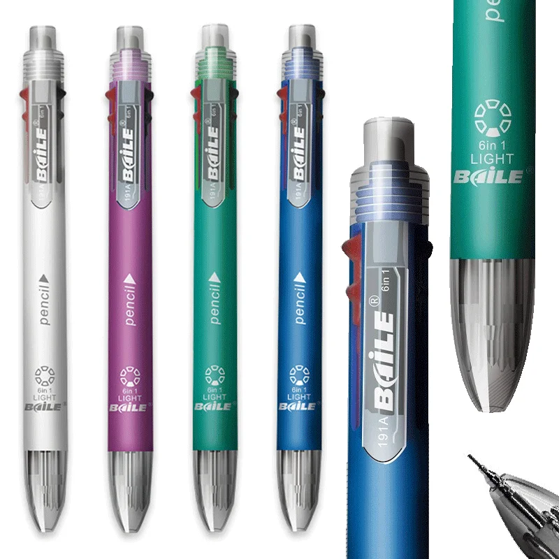 4/12本入り 6 in 1 マルチカラーペン ボールペンセ - Staedtler Pencil Lumocolor のレビューと価格