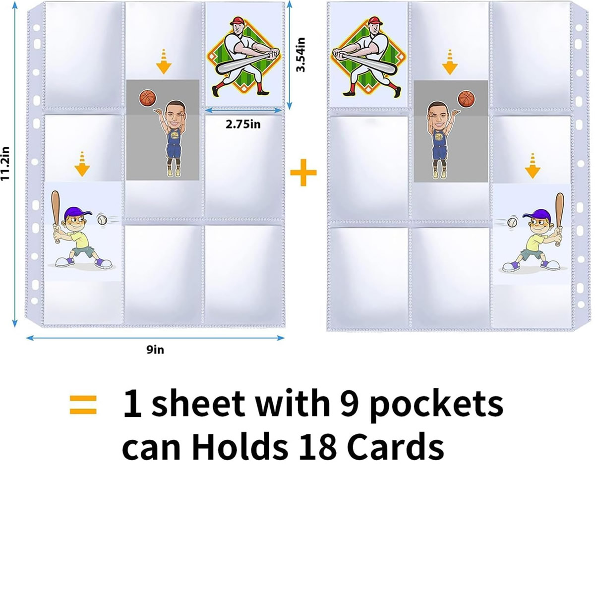 50枚入り 9ポケットカードスリーブ 900枚収納 両面トレ - Card Index Box のレビューと価格