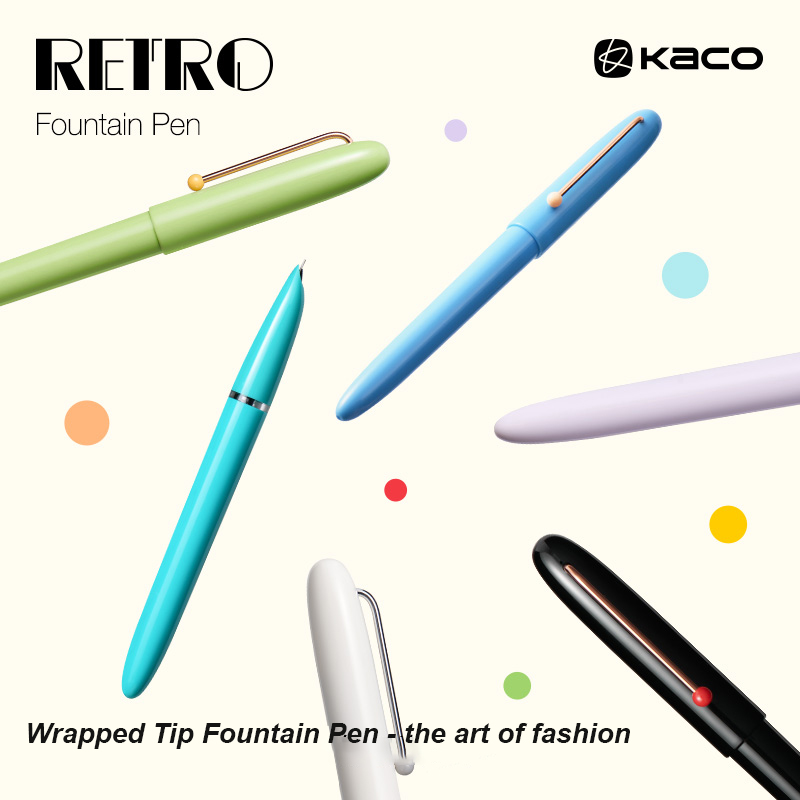KACO レトロ万年筆高品質美学高級ペン軽くて快適な筆記具オ - Fountain Pen Bottled Ink のレビューと価格